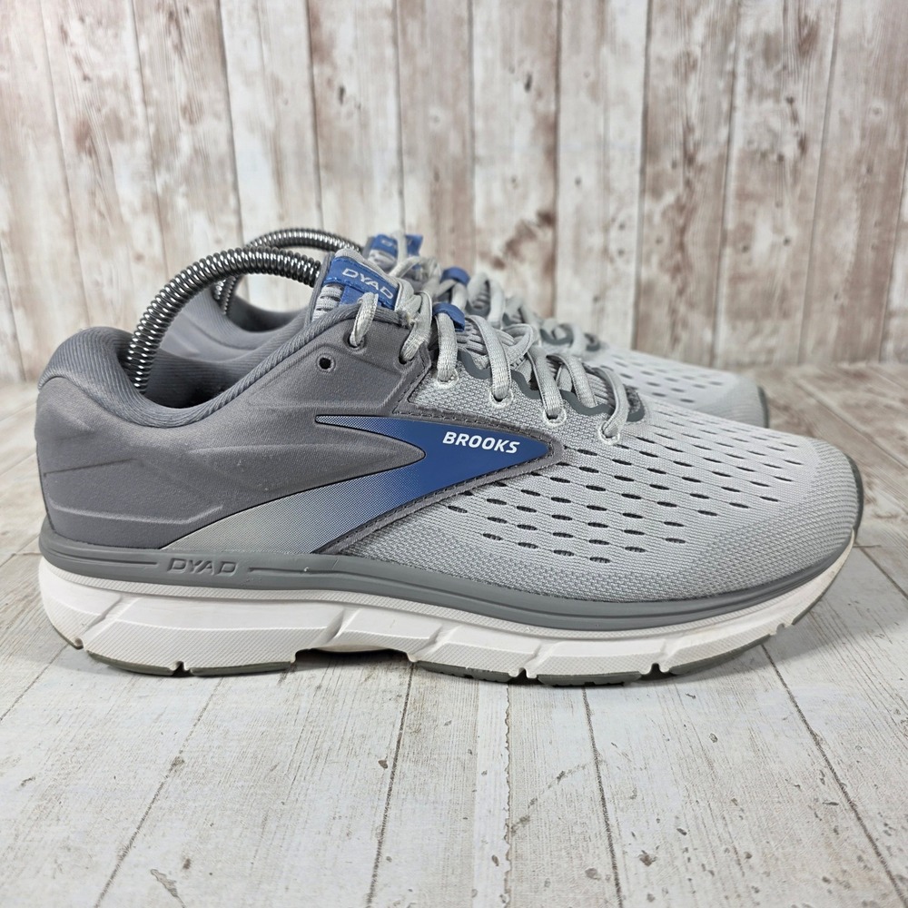 Brooks Dyad 11 Women Running Shoes 9.5 Alloy Blue 1203121B065 Sneaker